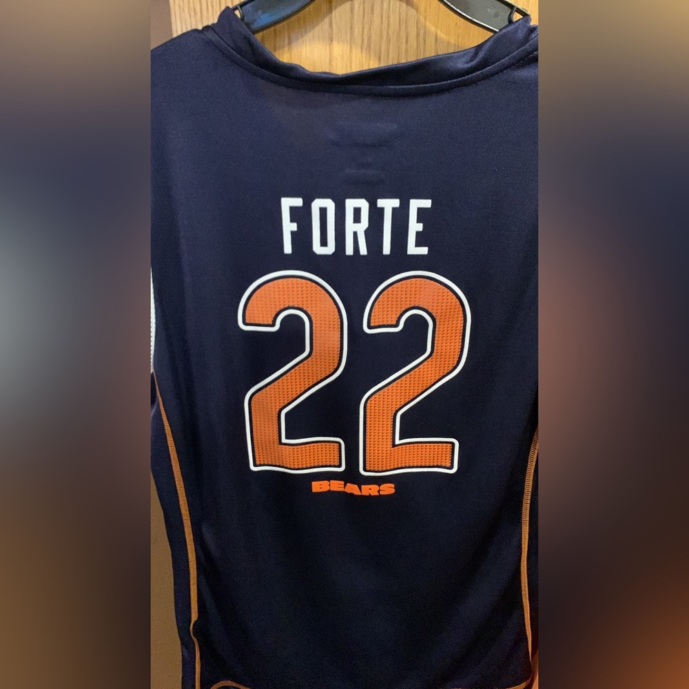 REAL NFL WOMENS MATT FORTE JERSEY. SIZE M. NEVER  WORN !